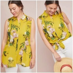 Anthropologie Duchess Top🌺